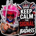 Keep Calm The Signal Is Badass Sticker