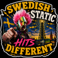 Swedish Static Hits Different Sticker