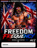 UK Freedom Frequency Signed Print