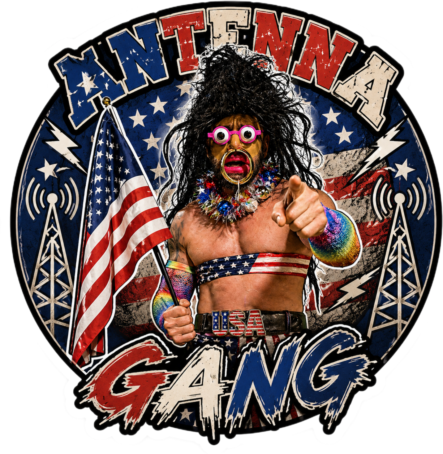 Antenna Gang Sticker
