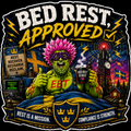 Bed Rest Approved Sticker S