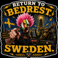 Return To Bedrest Sweden Sticker