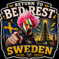 Return To Bed Rest Sweden Sticker