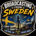 Broadcasting From Sweden Sticker