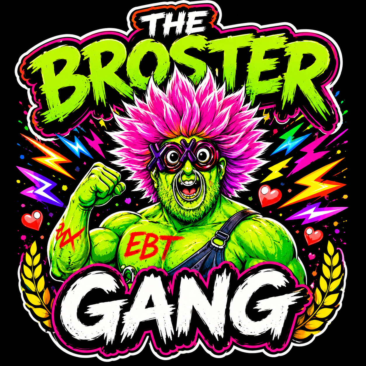 The Broster Gang Sticker