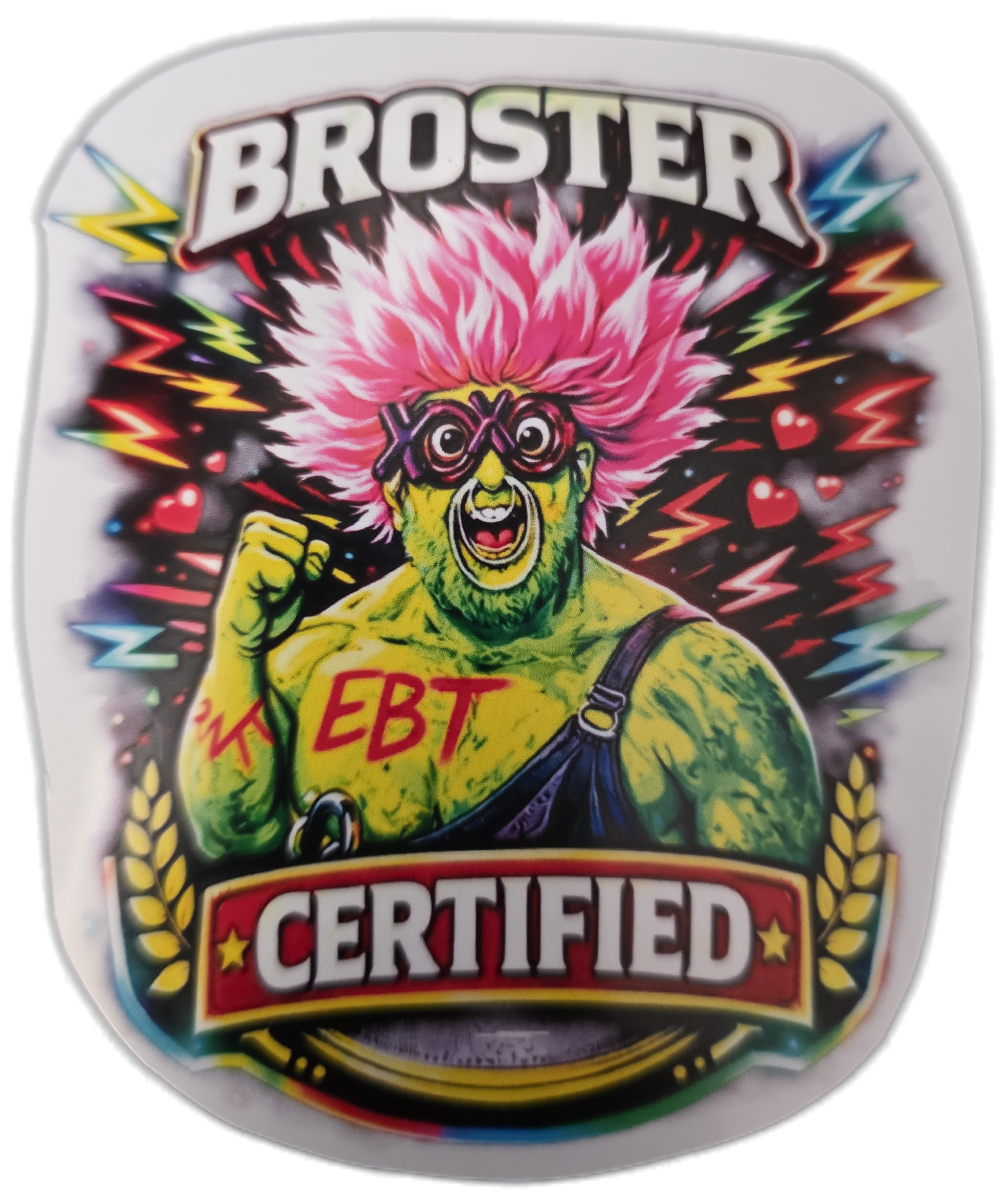 Broster Certified Sticker