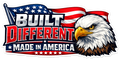 Built Different Made In American Sticker