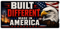 Built Different Made In America Sticker