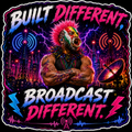 Built Different Broadcast Different Sticker