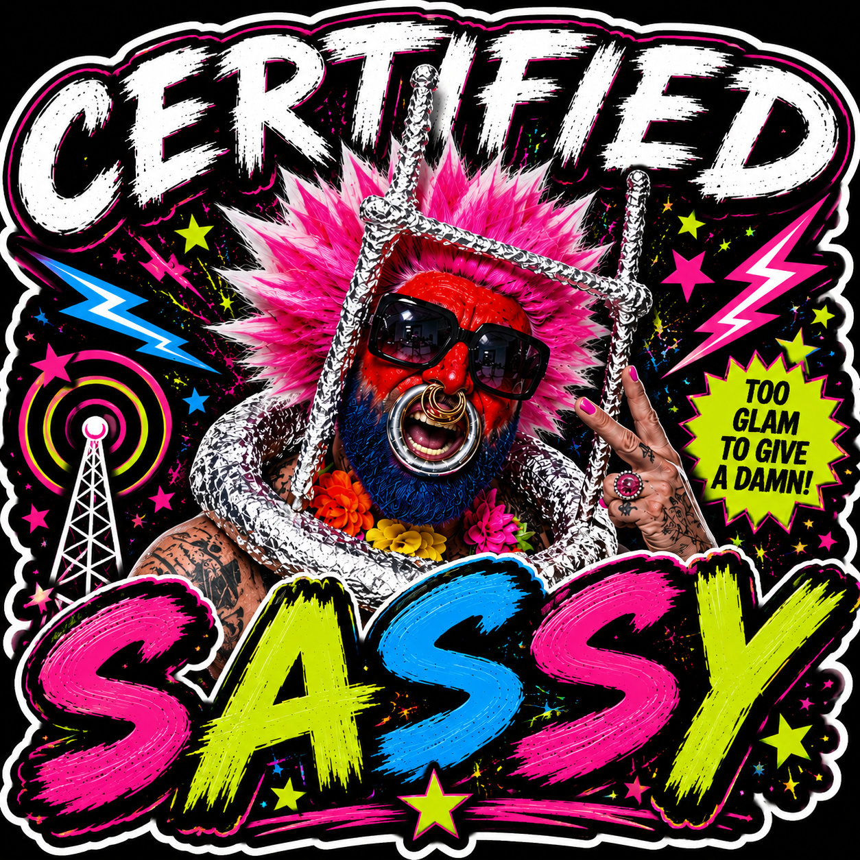 Certified Sassy Sticker