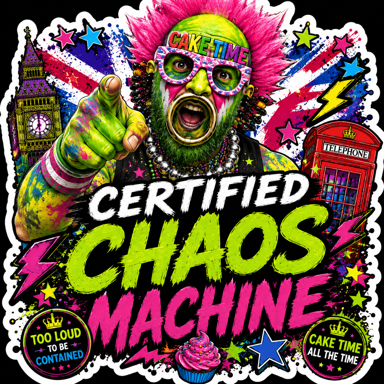 Certified Chaos Machine Sticker