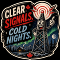 Clear Signals, Cold Nights Sticker