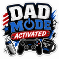 Dad Mode Activated Sticker