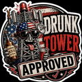 Drunk Tower Approved Sticker