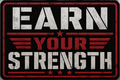 Earn Your Strength Sticker
