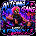 Antenna Gang Certified Frequency Enjoyer Sticker