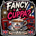 Fancy A Cuppa Brewed In Britain Served With Pride Sticker
