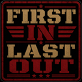 First In Last Out Sticker