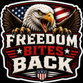 Freedom Bites Back Sticker