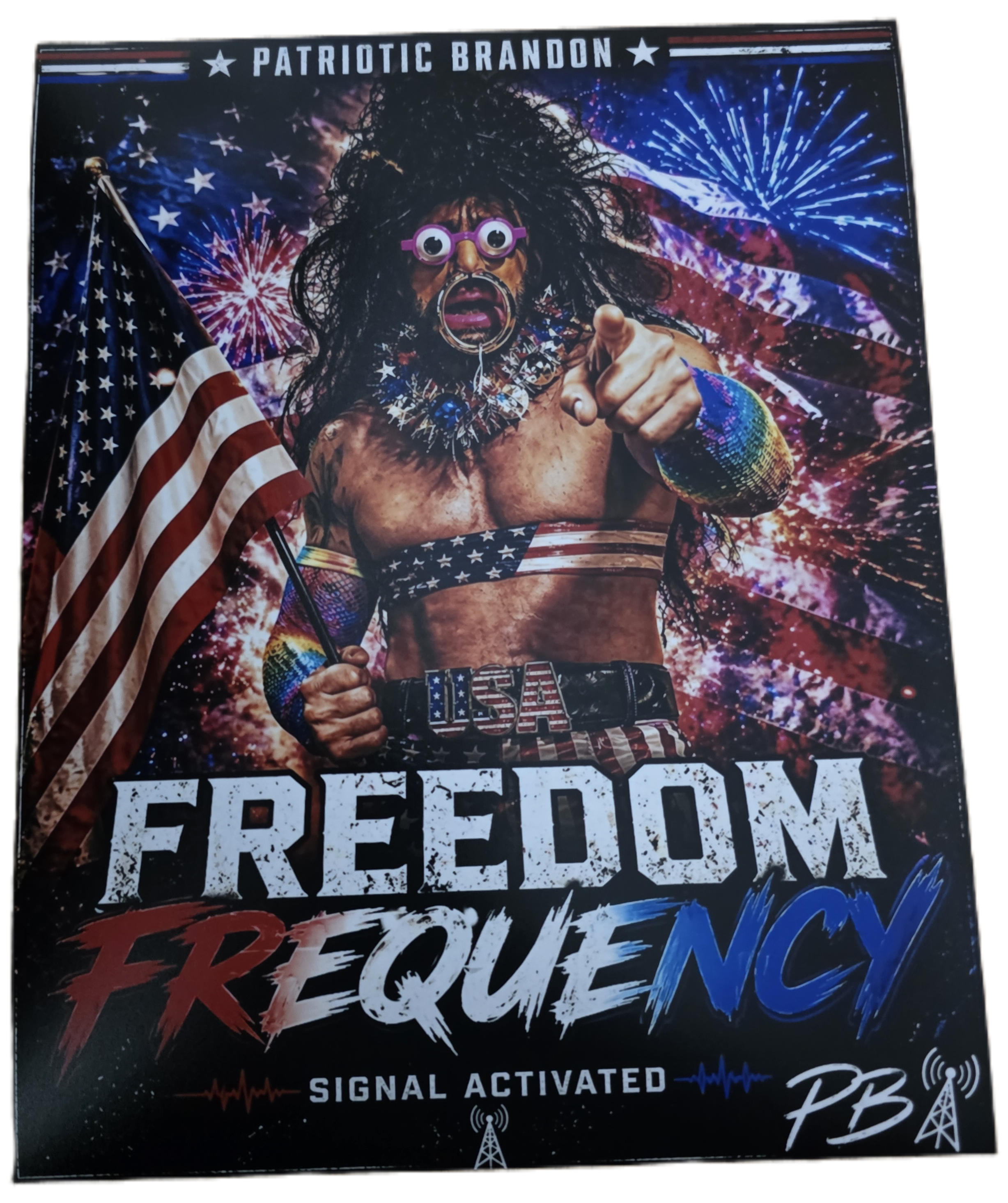 Freedom Frequency Signed Print