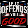 If It Offends you Good Sticker