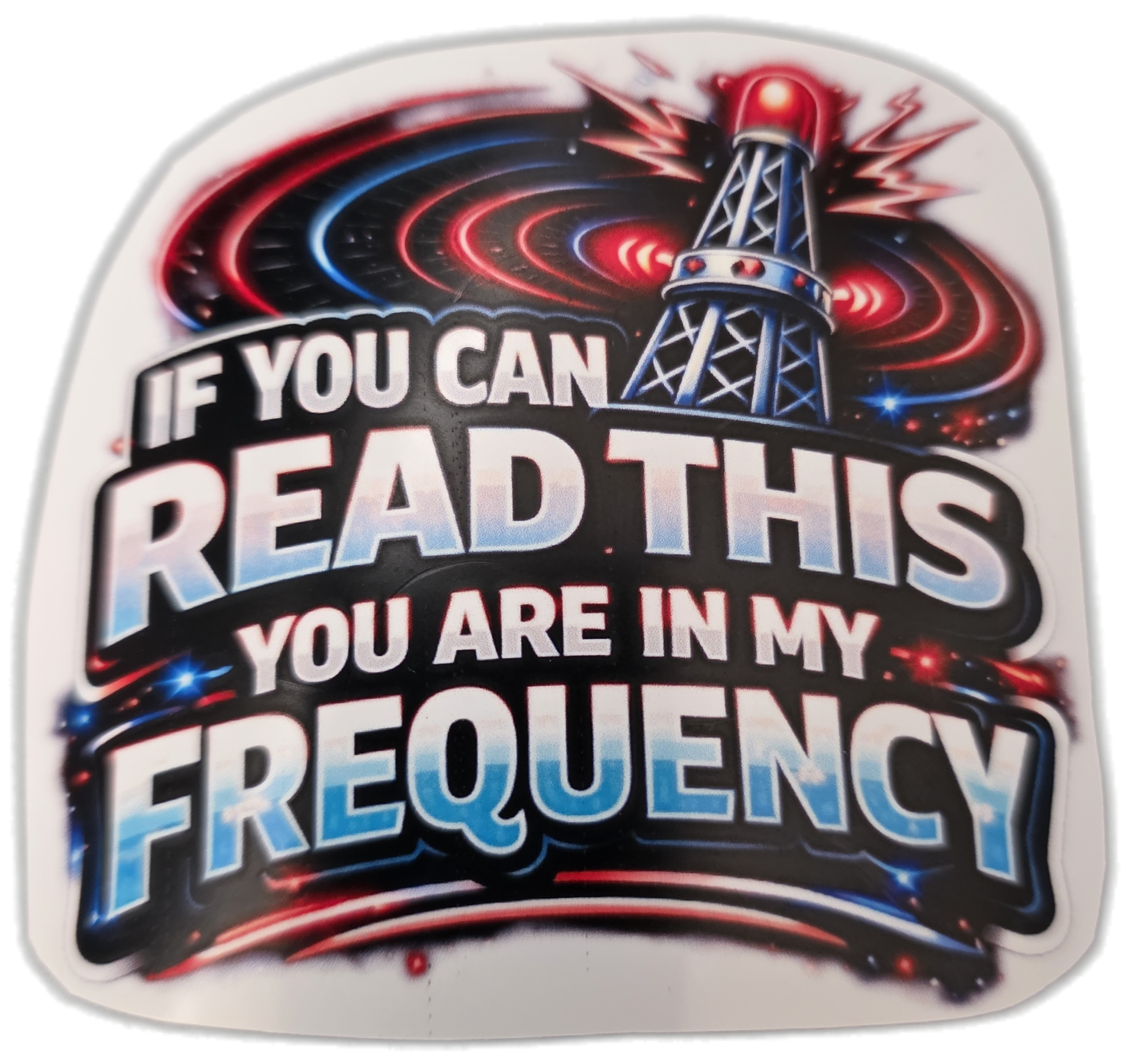 Radio Tower Sticker