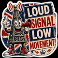 Loud Signal Low Movement Sticker UK