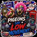 Pigeons Say Low Movement Sticker UK
