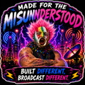 Made For The Misunderstood Built Different Broadcast Different Sticker