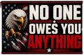 No One Owes You Anything Sticker