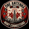 One Antenna And Many Connections Sticker