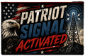 Patriot Signal Activated Sticker