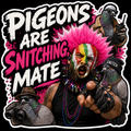 Pigeons Are Snitching Mate Sticker