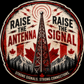 Raise The Antenna Raise The Signal Sticker