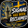Signal Has Been Reclaimed Sticker S