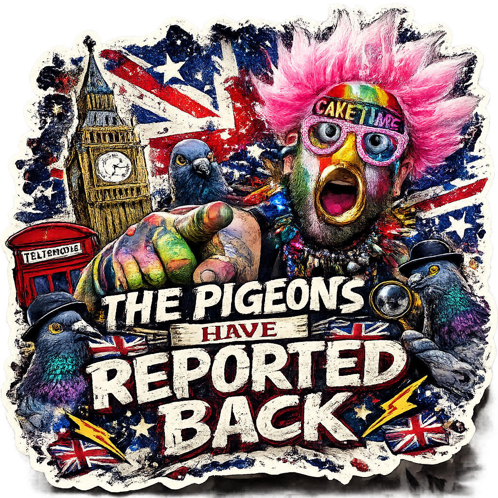 The Pigeon's Have Reported Back Sticker