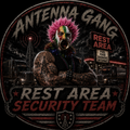 Antenna Gang Rest Area Security Team Sticker