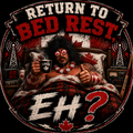 Return To Bed Rest EH? Sticker