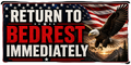 Return To Bedrest Immediately Sticker