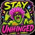 Stay Unhinged Sticker