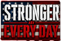 Stronger Every Day Sticker