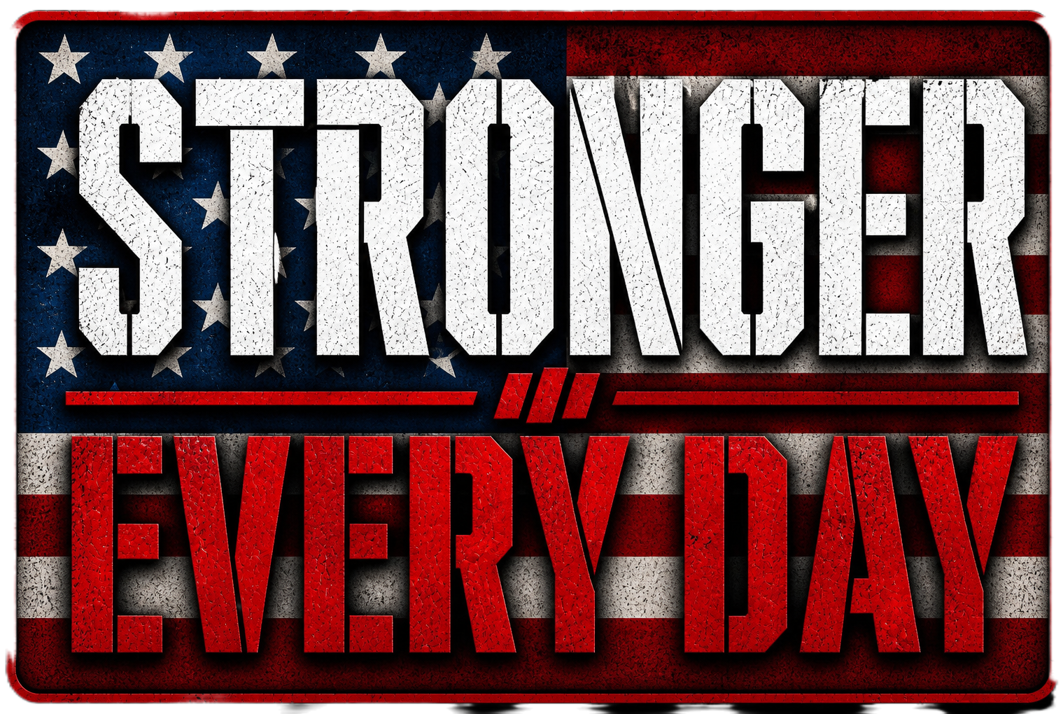 Stronger Every Day Sticker