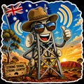 Strong Signal Strong Country Sticker