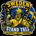 Sweden Comrades Stand Tall Sticker