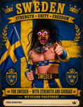Sweden Strength Unity Freedom Signed Print