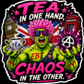Tea In One Hand Chaos In The Other Sticker UK