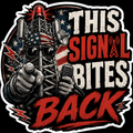 This Signal Bites Back Sticker