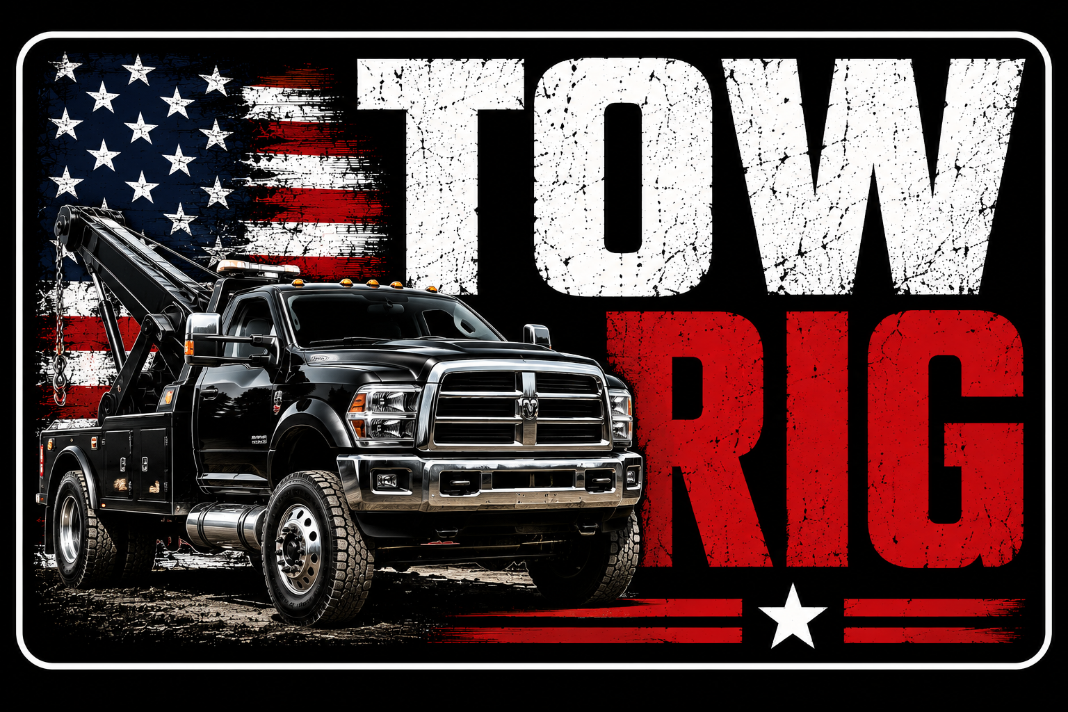 Tow Rig Sticker