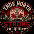 True North Strong Frequency Sticker