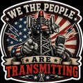 We The People Are Transmitting Sticker